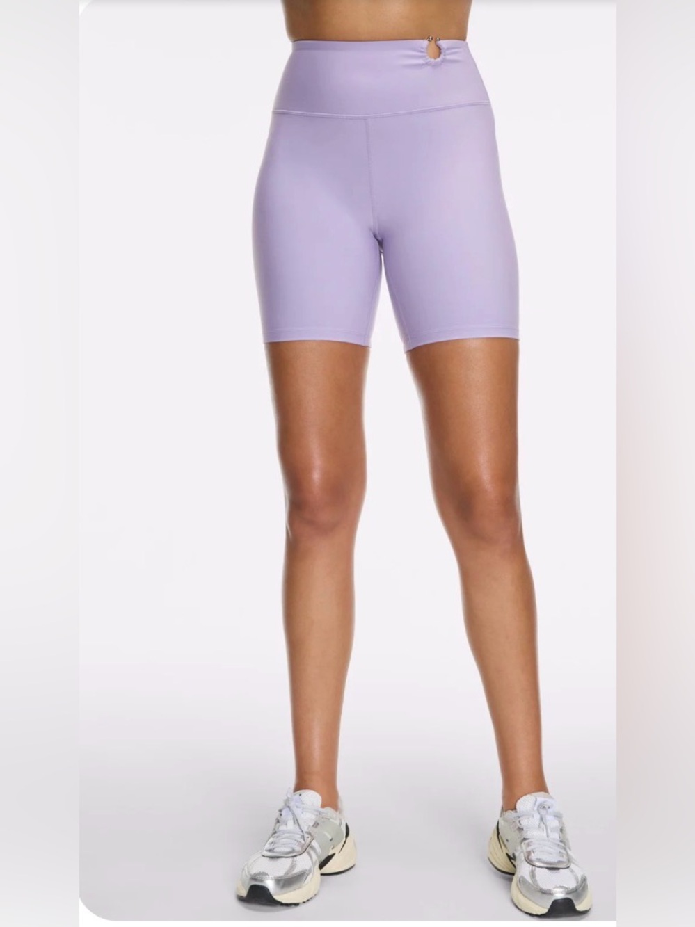 Peloton Lilac High-Rise Bike Shorts